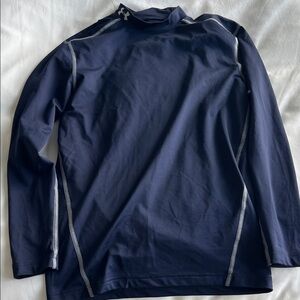Under Armour Men's Dark Blue Coldgear Turtleneck